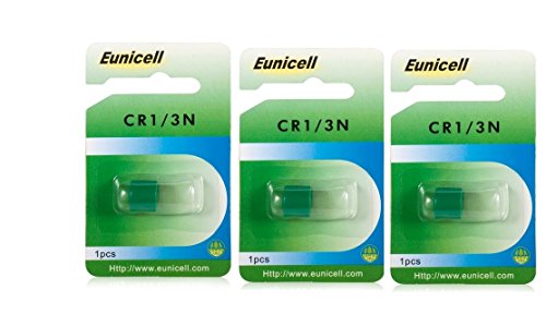 3 x EUNICELL CR1/3N, Dl1/3N, 2L76 3 V batería de litio de fotos