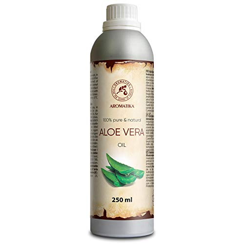 Aceite de Aloe Vera 250 ml - Aloe Barbadensis - Brasil - Piel - Aceite para cara y bebé - Aceites de Aloe Vera