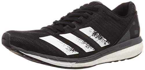 Adidas Adizero Boston 8 m, Zapatillas para Correr Hombre, Core Black/FTWR White/Grey Five, 43 1/3 EU