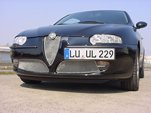 Alfa Romeo Parrilla de acero inoxidable 147, 1 pieza.
