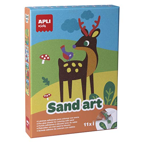 APLI Kids - Sand art, juego para decorar y colorear con arena