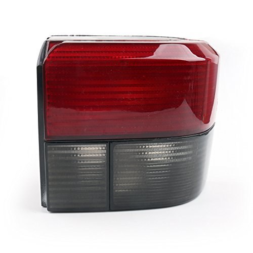 Artudatech - Juego de luces traseras de repuesto para faros traseros de coche, color rojo, para V W Transporter T4, Caravelle T4 1991-2003, sin bombillas