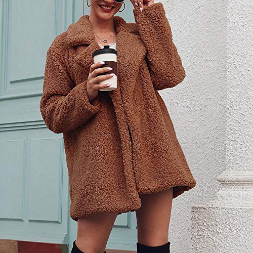 Cárdigan Mujer Manga Larga Chaqueta Cárdigan Chaqueta De Lana para Mujer Otoño Invierno Piel De Felpa Solapa Chaquetas Básicas para Mujer Abrigos Abrigos De Piel para Mujer Ropa De Abrigo M Deepc Cárdigan Mujer Manga Larga Chaqueta Cárdigan Chaqueta De Lana para Mujer Otoño Invierno Piel De Felpa Solapa Chaquetas Básicas para Mujer Abrigos Abrigos De Piel para Mujer Ropa De Abrigo M Deepc