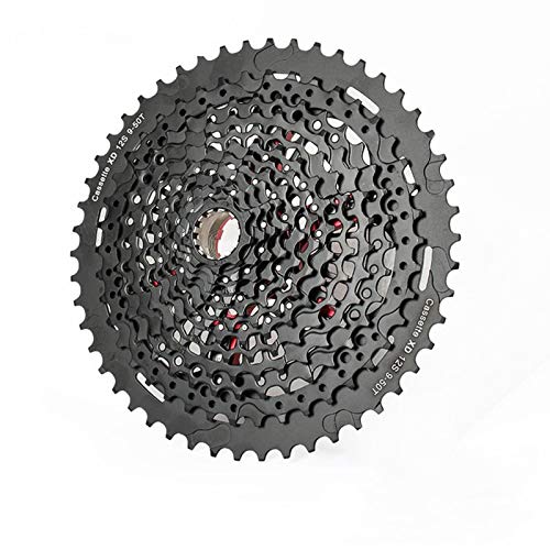 Cassette De Bicicleta MTB 12 Velocidades XD Rueda Libre 9-50T Rueda Libre De Bicicleta De Carretera Piñón Negro 539g Adecuado para SRAM