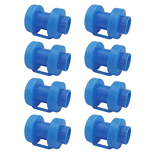 Cipliko 8 ST Extremo Trampolín Tapas De Repuesto De Fitness Parte Trampolín Azules Tapas Polos para Las Rejillas De La Cama Elástica