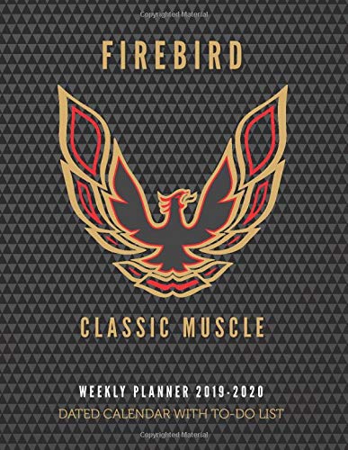 CLASSIC MUSCLE WEEKLY PLANNER: 2019-2020 Weekly Planner (year at a glance) Notebook  Academic Calendar and Organizer
