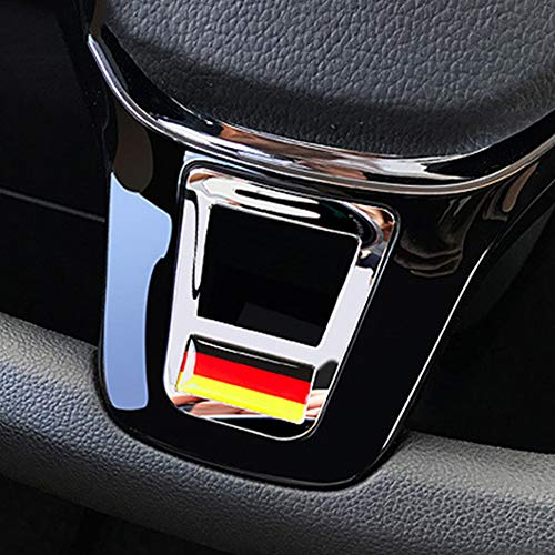 DENGD Car Styling Volante Cubiertas Pegatinas Accesorios para Volkswagen Golf 7 GTI MK7 Polo 2014 2015 Passat B7 2015 B8 MK6 Jetta DENGD Car Styling Volante Cubiertas Pegatinas Accesorios para Volkswagen Golf 7 GTI MK7 Polo 2014 2015 Passat B7 2015 B8 MK6 Jetta