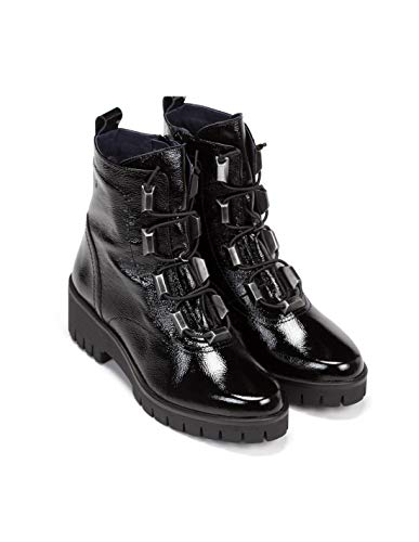 Dorking | Bota de Mujer | AZOR D8072 Naplak Negro Botines | Bota de Piel de Vacuno de Primera Calidad | Cierre con Cremallera | Piso de Goma termoplástica Resistente y adherente Dorking | Bota de Mujer | AZOR D8072 Naplak Negro Botines | Bota de Piel de Vacuno de Primera Calidad | Cierre con Cremallera | Piso de Goma termoplástica Resistente y adherente