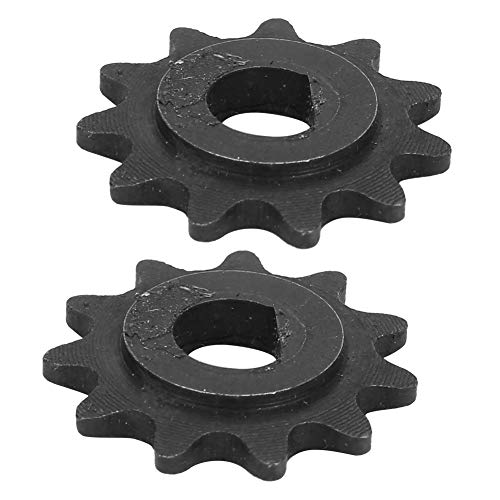 GAESHOW 2Pcs E-Scooter Piñón eléctrico Piñón de transmisión 11 Cadena de dientes 25H Cadena de engranajes de alto motor Piñón de metal GAESHOW 2Pcs E-Scooter Piñón eléctrico Piñón de transmisión 11 Cadena de dientes 25H Cadena de engranajes de alto motor Piñón de metal