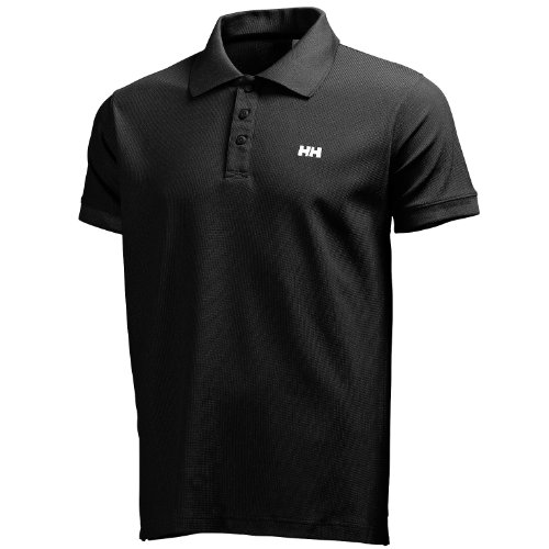 Helly Hansen Driftline Polo Camiseta tipo polo de manga corta con tejido de secado rápido y logo HH en el pecho