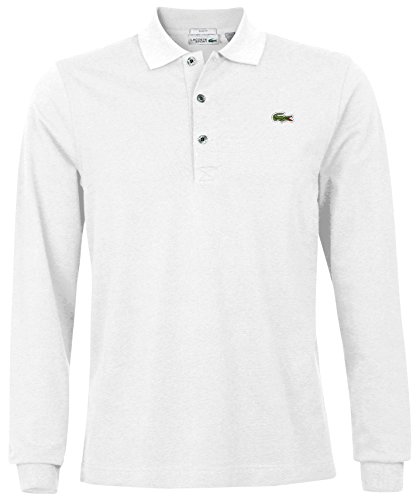 Lacoste Sport YH9521 Camisa de Polo, Blanc, L para Hombre