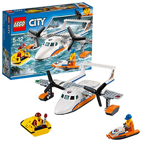 LEGO City - Guardacostas: Avión de Rescate marítimo (60164)