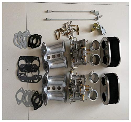 love lamp Carburador SherryBerg carburador FAJS conversión Carb Kit 40IDF 40 mm IDF T1 Tipo 1 for Porsche 356 914 Weber dellorto carburador EMPI Engine