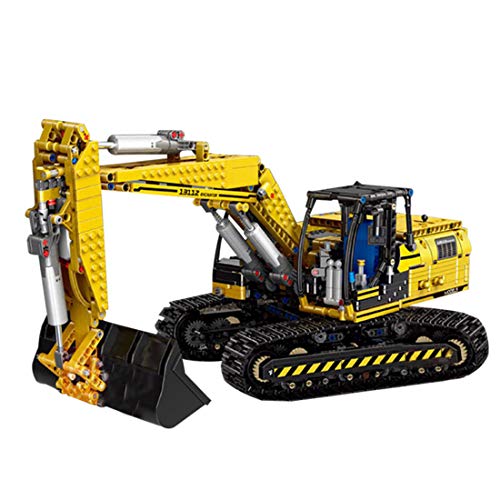 MOEGEN Technic LinkBelt Excavadora Modelo 1830 Piezas Bloque de construcción 2,4G 4CH RC Excavadora Moc Modelo de construcción Compatible con Lego