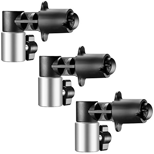 Neewer 3-Pack Pinzas de Fondo y Reflector Disco para Estudio Fotografía Reflector Luz Robusto Sujetando y Abrazadera de Colocación de Aleación de Aluminio Montaje en Soporte Luz