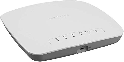 Netgear WAC510-10000S - Punto de acceso inalámbrico WiFi AC profesional (PoE 802.11ac, 2x2, con la aplicación Netgear Insight para una gestión sencilla), color blanco