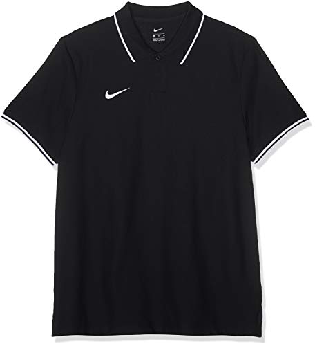 Nike M TM Club19 SS - Polo, Hombre, Black/White, M