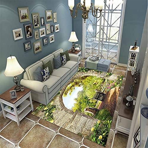 N/S Alfombra Sala de Estar Dormitorio Alfombra Moderno Impreso en 3D Decoración para el hogar Alfombra Suave Antideslizante F-1867Q 80X150Cm N/S Alfombra Sala de Estar Dormitorio Alfombra Moderno Impreso en 3D Decoración para el hogar Alfombra Suave Antideslizante F-1867Q 80X150Cm