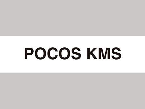 Oedim Imán para Coche - Pocos Kms Color Blanco | 80 x 20 cm | PVC Imantado | Imán Resistente y Económico |