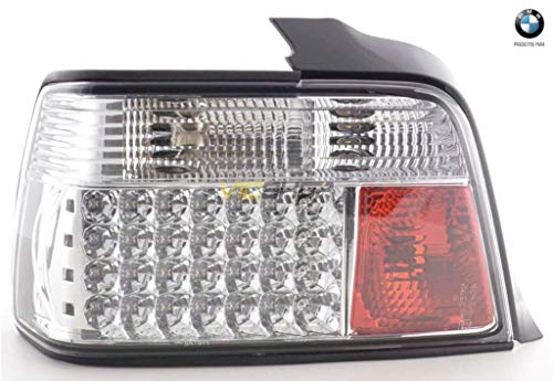 Pilotos traseros LED cromado para BMW serie 3 berlina tipo E36 Año. 1991-98 Pilotos traseros LED cromado para BMW serie 3 berlina tipo E36 Año. 1991-98