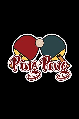 Ping Pong: 6x9 PING PONG | dotgrid | dot grid paper | notebook | notes