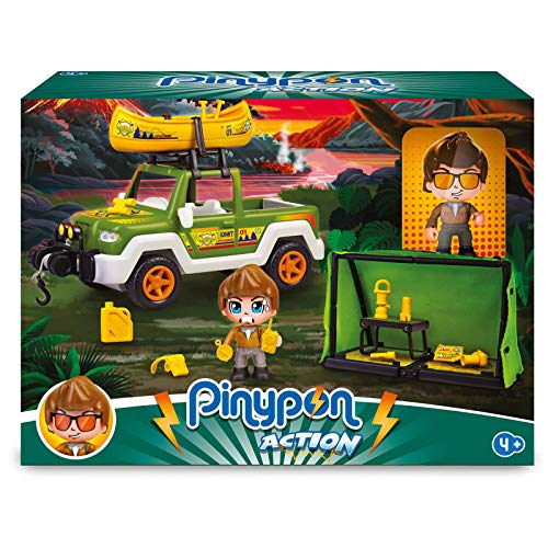Pinypon Action Wild. Pickup de Rescate para niños y niñas de 4 a 8 años (Famosa 700016301)