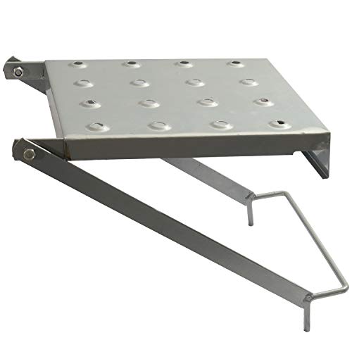 Plataforma para Escalera, Plataforma de Trabajo de Escalera Antideslizante, Herramientas Trabajo Estante para Todas Escaleras Sostiene 180kg Plataforma para Escalera, Plataforma de Trabajo de Escalera Antideslizante, Herramientas Trabajo Estante para Todas Escaleras Sostiene 180kg