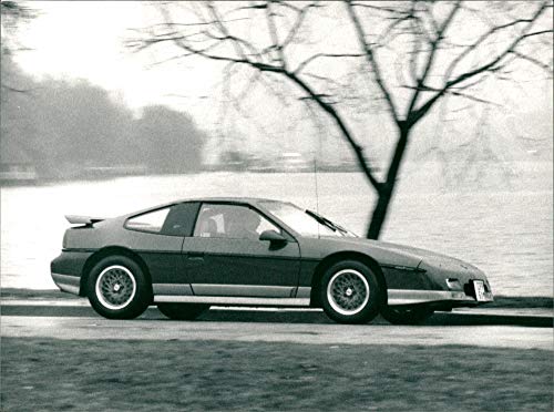 Pontiac Fiero GT Coupe - Vintage Press Photo
