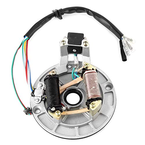 Rotor de bobina de encendido magneto de recogida de placa de estator Coil-JH70 para Pit/Dirt Bike 70cc 90cc 110cc 125cc