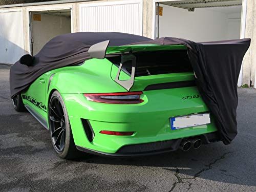 RS Super-Soft Indoor Cover para Porsche 911 con ala trasera como GT3 RS, Turbo S para series como 992, 991, 997