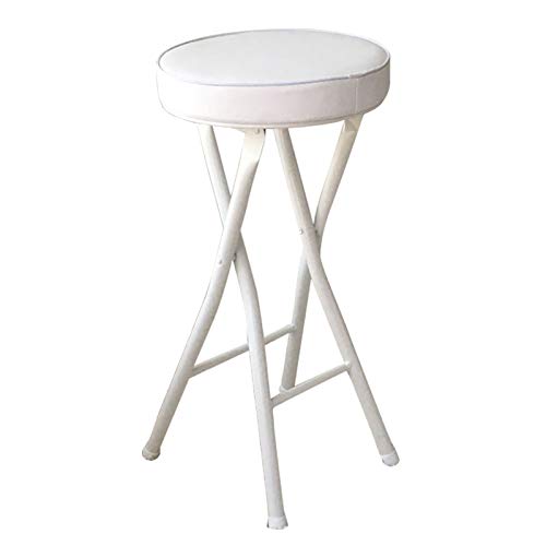 Taburete De Bar Plegable para El Hogar - Taburete Redondo Acolchado Plegable De 19/24 Pulgadas para Trabajo Pesado con Capacidad De 300 Libras para Dormitorio, Sala De Recreo O Sala De Juegos Taburete De Bar Plegable para El Hogar - Taburete Redondo Acolchado Plegable De 19/24 Pulgadas para Trabajo Pesado con Capacidad De 300 Libras para Dormitorio, Sala De Recreo O Sala De Juegos