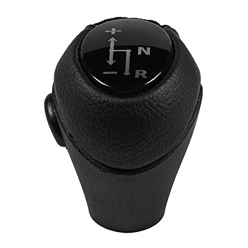 TPHJRM Car Leather Automatic Gear Shift Knob Adapter Handball Auto Parts Variable Speed knob, For Mercedes Benz Smart Fortwo Roadster 450 451 Brabus Fortwo