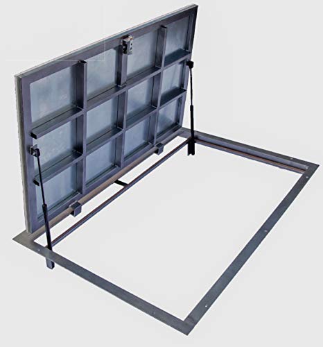 Trampilla de suelo 800 mm x 1200 mm(P) – Bisagras laterales, Tapa de Registro Panel de acceso Puerta de Inspección Tapa de Escotilla