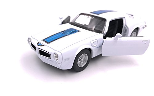 Welly 1972 Pontiac Firebird Trans Am - Licencia de Modelo de Coche 1: 34-1: 39 Blanco