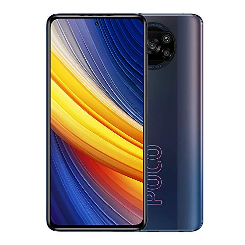 Xiaomi Poco X3 Pro Smartphone,6GB 128GB Teléfono Móvil,Procesador Snapdragon™ 860 de Qualcomm,Dot Display FHD+ de 6,67",Cámara Cuádruple con y Vídeo Dual,Versión Global(Negro)