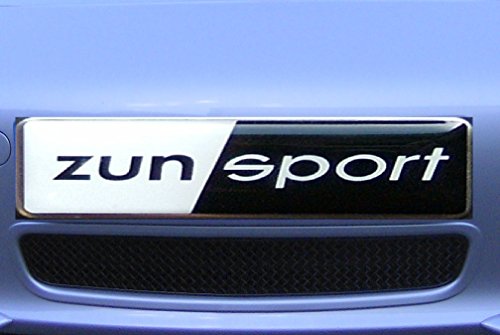 Zunsport Compatible con Porsche Boxster S 987.1 Tiptronic - Parrilla Central - Acabado Negro (2005-2008)