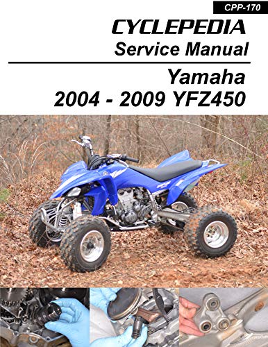 2004-2009 Yamaha YFZ450 Sport Quads Service Manual (English Edition)