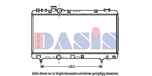 AKS Dasis 213450N Radiador, refrigeración del motor