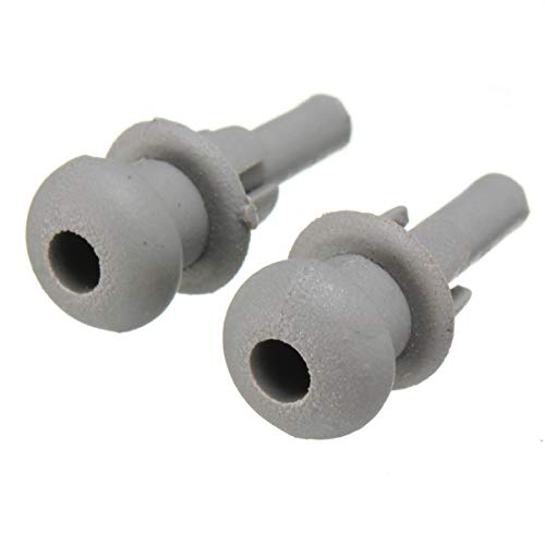 Alamor 2Pcs Gris Parcela Estante Clips para Cordón Cuerda para Citroen Saxo C2 C3 Xsara Picasso Alamor 2Pcs Gris Parcela Estante Clips para Cordón Cuerda para Citroen Saxo C2 C3 Xsara Picasso