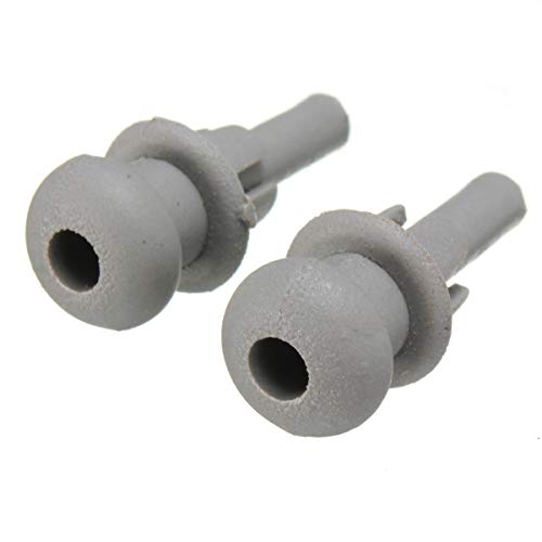 Alamor 2Pcs Gris Parcela Estante Clips para Cordón Cuerda para Citroen Saxo C2 C3 Xsara Picasso