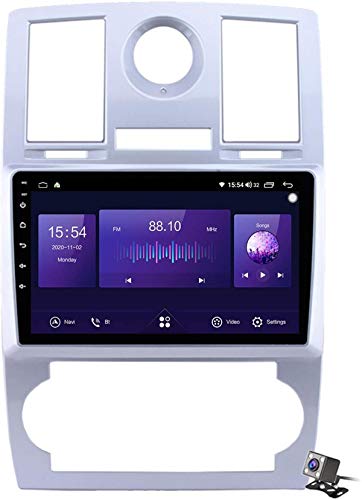 Android 10 Car Radio de Navegación GPS para Chrysler 300C 1 2004-2011 con 9 Pulgada Pantalla Táctil Support FM Am RDS DSP/MP5 Player/BT Steering Wheel Control/Carplay