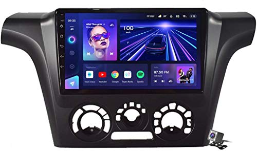 Android 10 Car Radio de Navegación GPS para Mitsubishi Outlander 1 2002-2008 con 9 Pulgada Pantalla Táctil Support FM Am RDS DSP/MP5 Player/BT Steering Wheel Control/Carplay