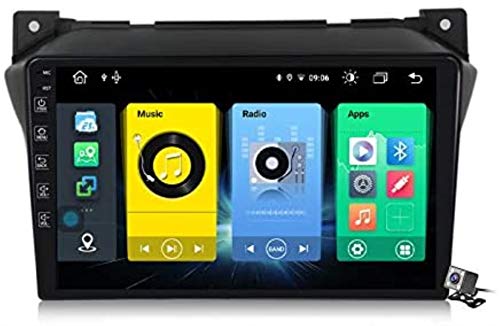 Android 10 Car Radio de Navegación GPS para Suzuki Alto 2009-2016 con 9 Pulgada Táctil Support 5G FM Am RDS/DSP MP5 Player/Steering Wheel Control/Carplay Android Auto