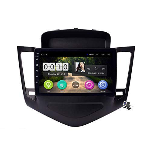 Android 8.1 Car Radio de Navegación GPS para Chevrolet Cruze 2009-2014 con 9 Pulgada Pantalla Táctil Support WLAN FM Am/MP5 Player/Bluetooth Steering Wheel Control,WiFi: 1+16gb