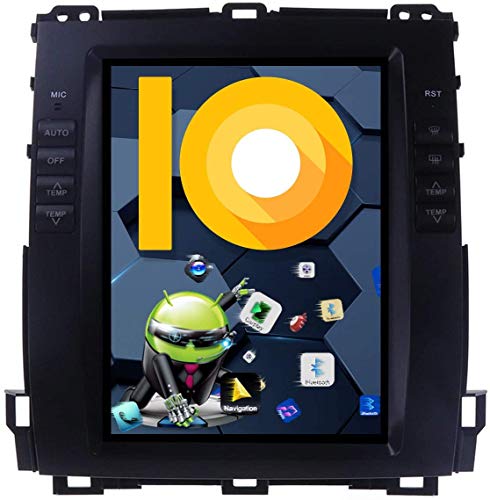 Android 9.0 Coche Estéreo Doble DIN para TOYOTA LAND CRUISER PRADO/LEXUS GX470 2002-2009 GPS Narra de navegación GPS Pantalla Táctil MP5 Multimedia Player Radio Video Receptor, 4 + 64GB Android 9.0 Coche Estéreo Doble DIN para TOYOTA LAND CRUISER PRADO/LEXUS GX470 2002-2009 GPS Narra de navegación GPS Pantalla Táctil MP5 Multimedia Player Radio Video Receptor, 4 + 64GB