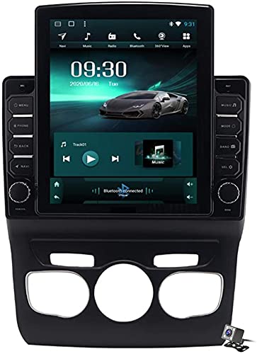 Android 9.1 Pantalla Vertical de 9,7 Pulgadas GPS Navegador Coche para Citroen C4 C4L DS4 2010-2018 - FM Radio del Coche, Conexión a Internet, Soporte DSP/Llamadas Manos Libres