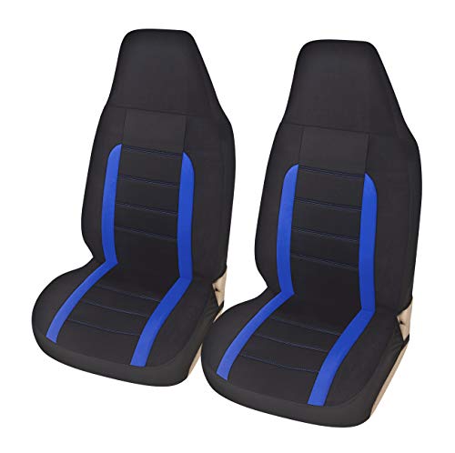 Funda Asiento del Coche,Juegos Completo Funda Coche.Funda Universal Coche Tela Transpirable 024803Negro Enerfero 