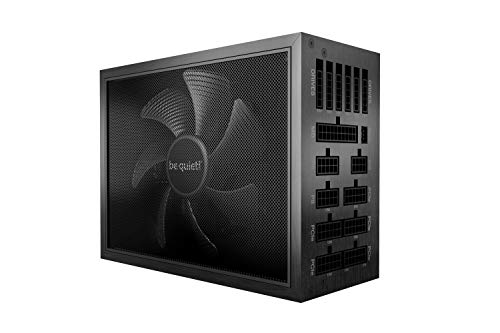 be quiet! Dark Power Pro 12 1200W, 80 Plus Eficiencia de Titanio, Fuente de alimentación, ATX, Totalmente Digital, Modular, prácticamente inaudible Silent Wings Ventilador, BN311