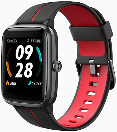 Blackview Smartwatch con GPS, Relojes Inteligentes Hombre - Esfera de Reloj Personalizable, Reloj Deportivo Hombre Pulsómetro, Pulsera Actividad Inteligente, Reloj Inteligente Mujer para Android e iOS