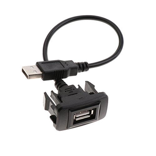 Cable USB 1 Puerto En El Zócalo Para TOYOTA HILUX VIGO FORTUNER 2004-2012